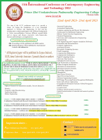 11th International Conference on Contemporary Engineering and Technology ICCET 2023